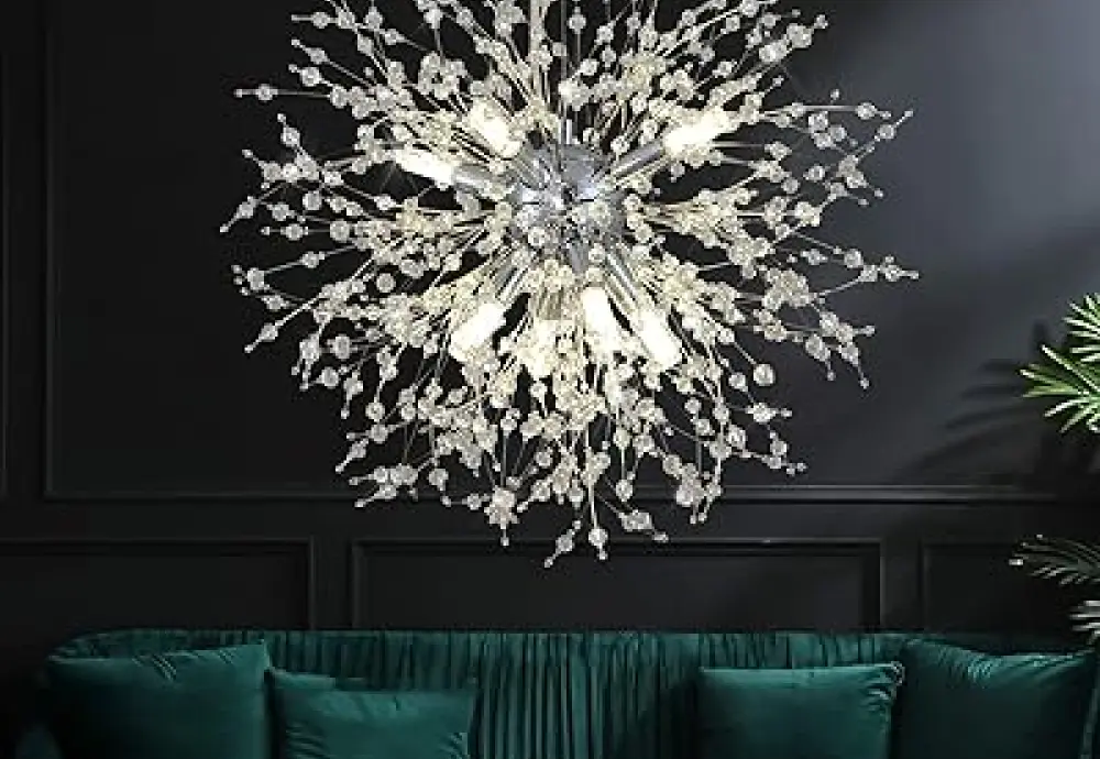 crystal chandelier glass